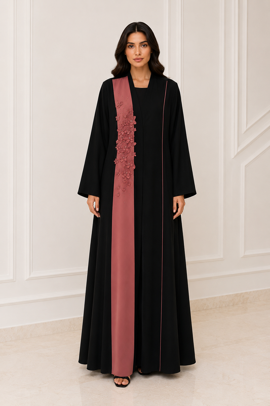 Rosewood abaya