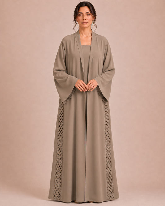 Intrecciato Abaya