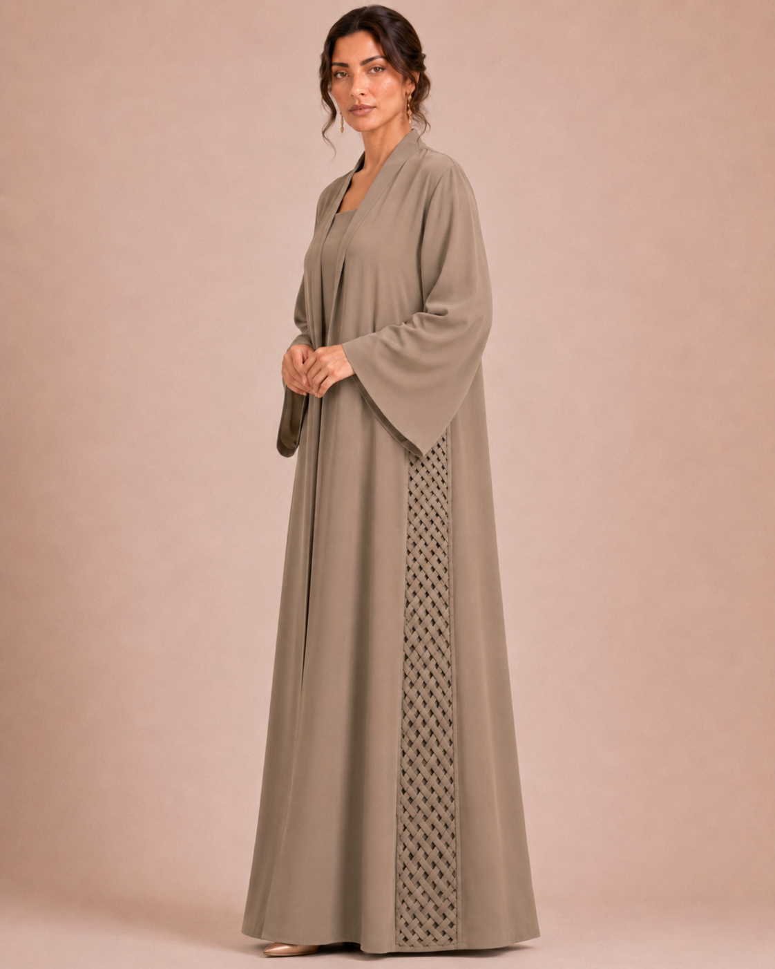 Intrecciato Abaya