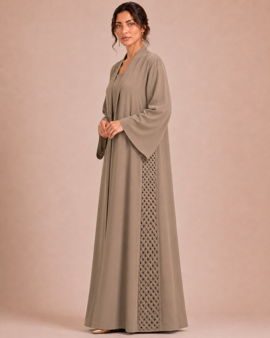 Intrecciato Abaya